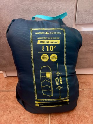 Saco de dormir Quechua MH100 Junior 10°