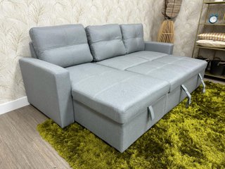 Sofá Cama Negro Chaise Longue