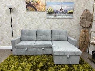 Sofá Cama Negro Chaise Longue