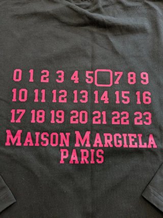 Camiseta Maison Margiela Negra Talla M