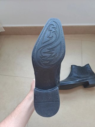 Botines de cuero vintage