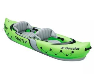 Kayak Hinchable Sevylor Tahiti 2 Plazas y 2 remos.