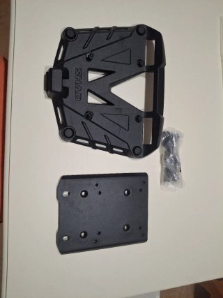 Placa Topcase Shad Terra Aluminio Kove 800