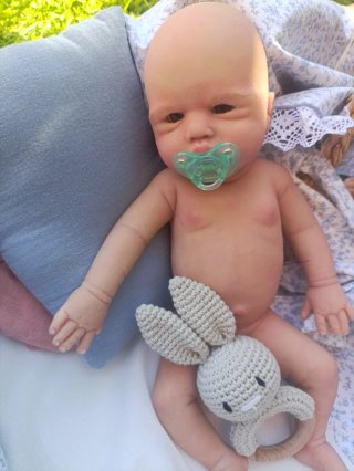 Muñeca Reborn Silicona 31cm 1kg