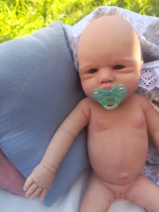 Muñeca Reborn Silicona 31cm 1kg