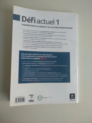 Défi actuel 1 A1 Edition hybride Livre de l'élève