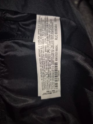 Pantalón Zara Negro Talla L
