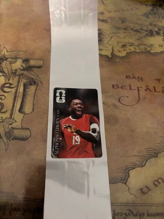 Cromo Coca-Cola Alphonso Davies