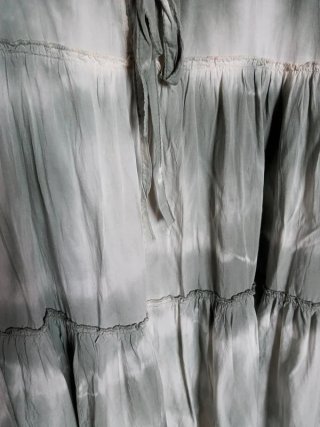Vestido tie dye caqui