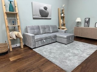 Sofá Cama Chaiselongue con arcon * NUEVO