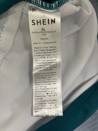 Traje de baño entero