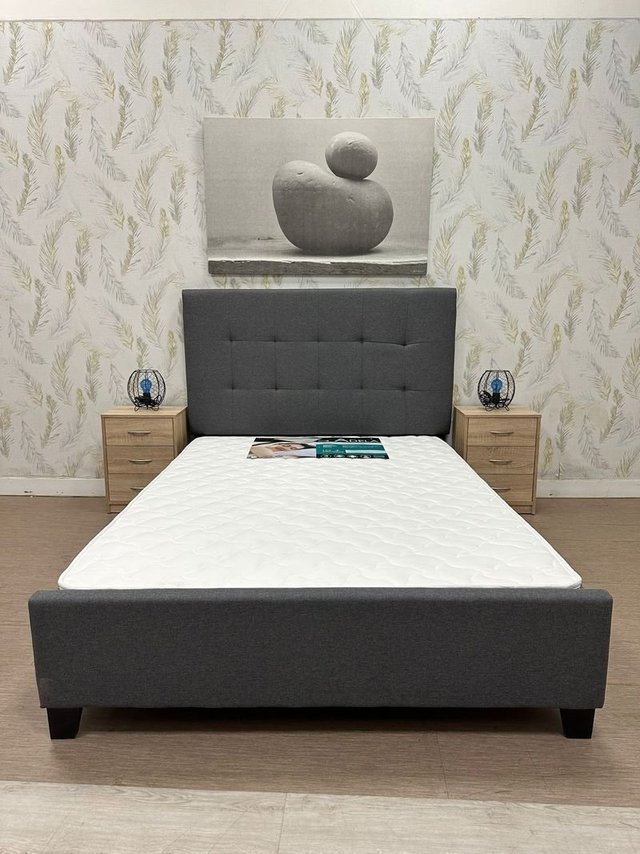 CAMA MATRIMONIAL COMPLETA + COLCHON