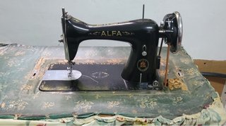 Funda máquina coser Alfa floral