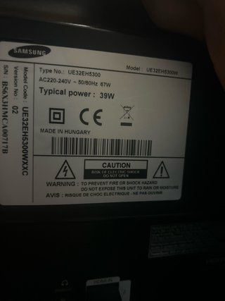 Samsung Smart TV 32 UE32EH5