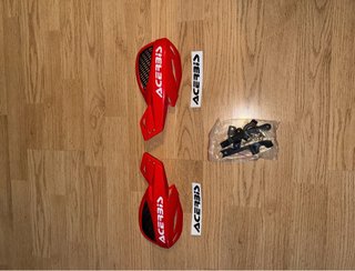 Paramanos Acerbis Moto Quad Rojos