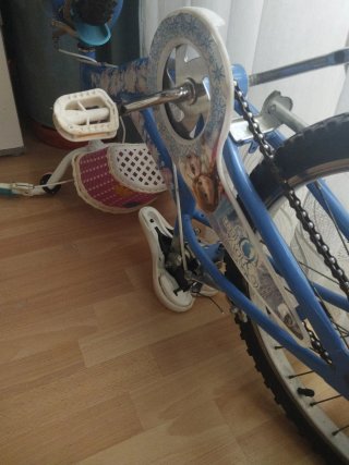Bicicleta Frozen Niña