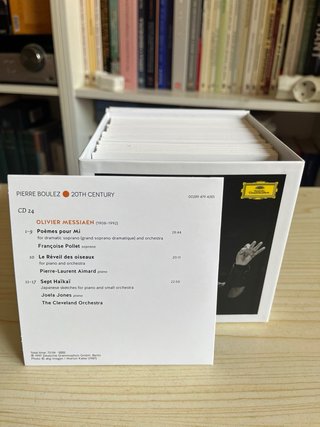 Pierre Boulez 20th Century Music DG 44 CD