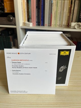 Pierre Boulez 20th Century Music DG 44 CD