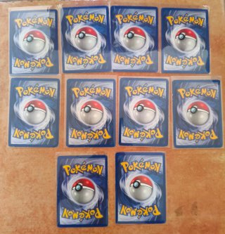 Lote cartas Pokémon antiguas Base Set, Jungle Team