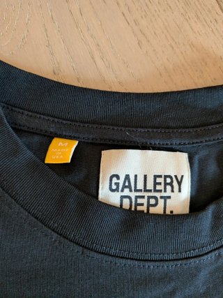 Camiseta Gallery Dept Manga Larga Talla M Negra