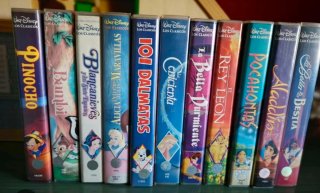 Lote Películas Disney VHS Clásicos