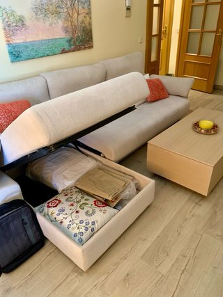 Sofá Cama Chaise Longue Apertura Italiana
