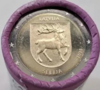 Moneda 2€ Conmemorativa Letonia 2025 SC