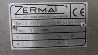 Zermat CV 200 Máquina de Vacío