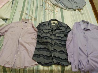 Pack Camisas y pantalones Hombre talla XXL/50-52