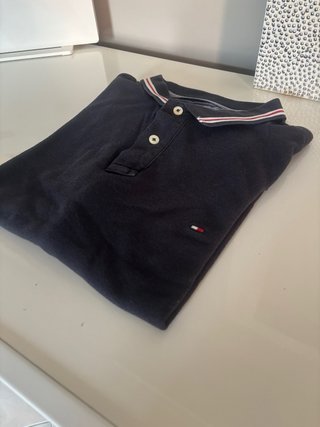 Polo Tommy Hilfiger Nero Taglia L