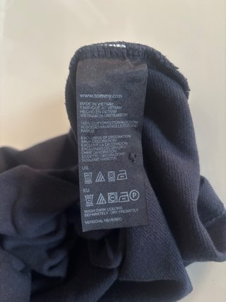 Polo Tommy Hilfiger Nero Taglia L