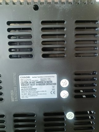 Freidora de aire Cosori dual blaze