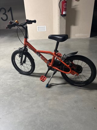 Bicicleta infantil Btwin S3 naranja