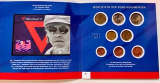 Set Malta Euros 2008 + Sellos. Cartera oficial FDC