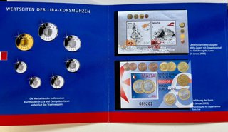 Set Malta Euros 2008 + Sellos. Cartera oficial FDC