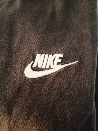 2 Camisetas Nike Manga Corta azul clara y negra