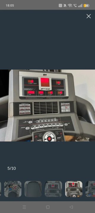 Cinta de Correr BH Fitness F9