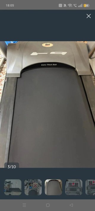 Cinta de Correr BH Fitness F9