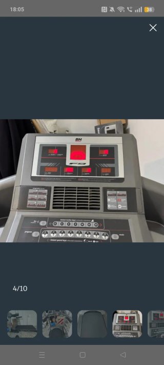Cinta de Correr BH Fitness F9