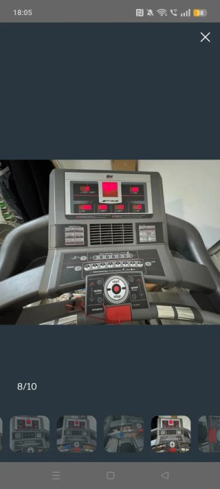 Cinta de Correr BH Fitness F9