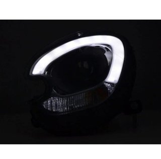 Faros Xenon LED DRL Mini Countryman R60 10-17 Fond