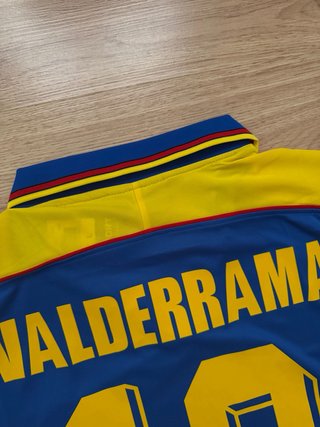 Camiseta Colombia 98 Retro Valderrama 10 Talla L