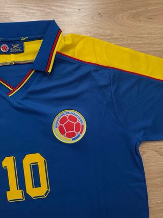 Camiseta Colombia 98 Retro Valderrama 10 Talla L