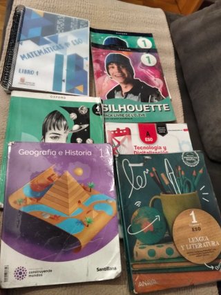 Lote Libros mariano Quintanilla 1 de la eso