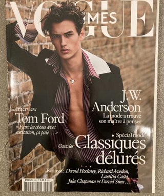 Vogue Hommes 24 Hiver 2016 / 2017. JW anderson