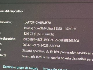 PORTATIL 16” ACER ASPIRE I5 ULTRA 32GB OLED 1TB