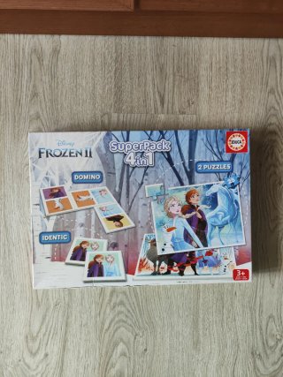 Lote 3 juegos Educa, Frozen y más