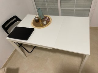 Mesa comedor/auxiliar Ikea, extensible