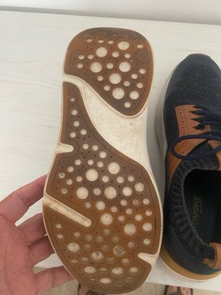 Zapatillas Fluchos Hombre Azul y Marrón
