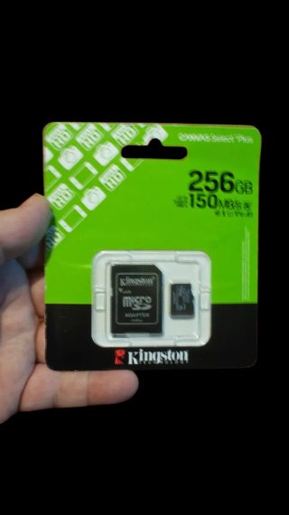 Kingston Micro SD 256GB + Adaptador